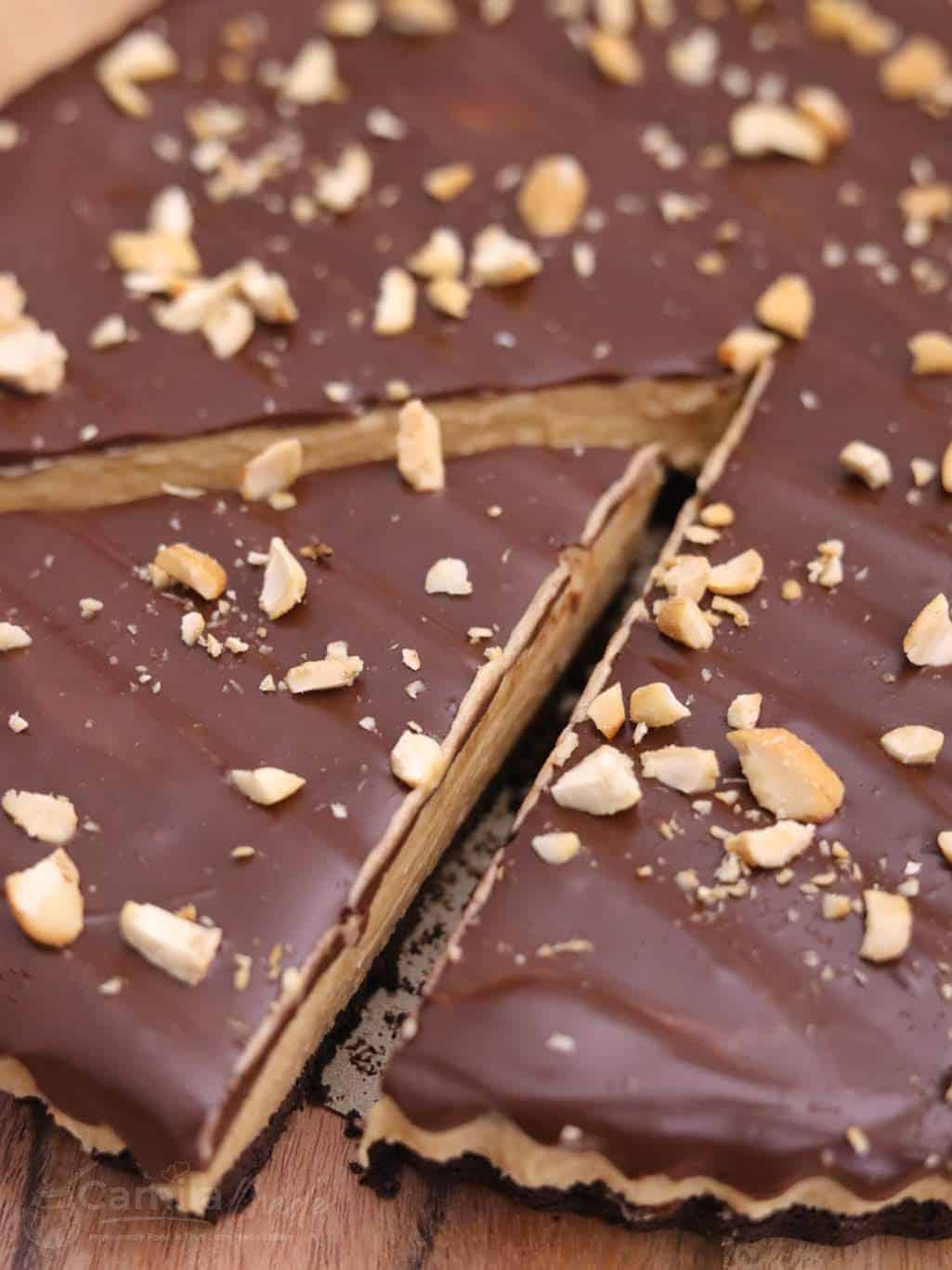 Slice of Tarta de Mani