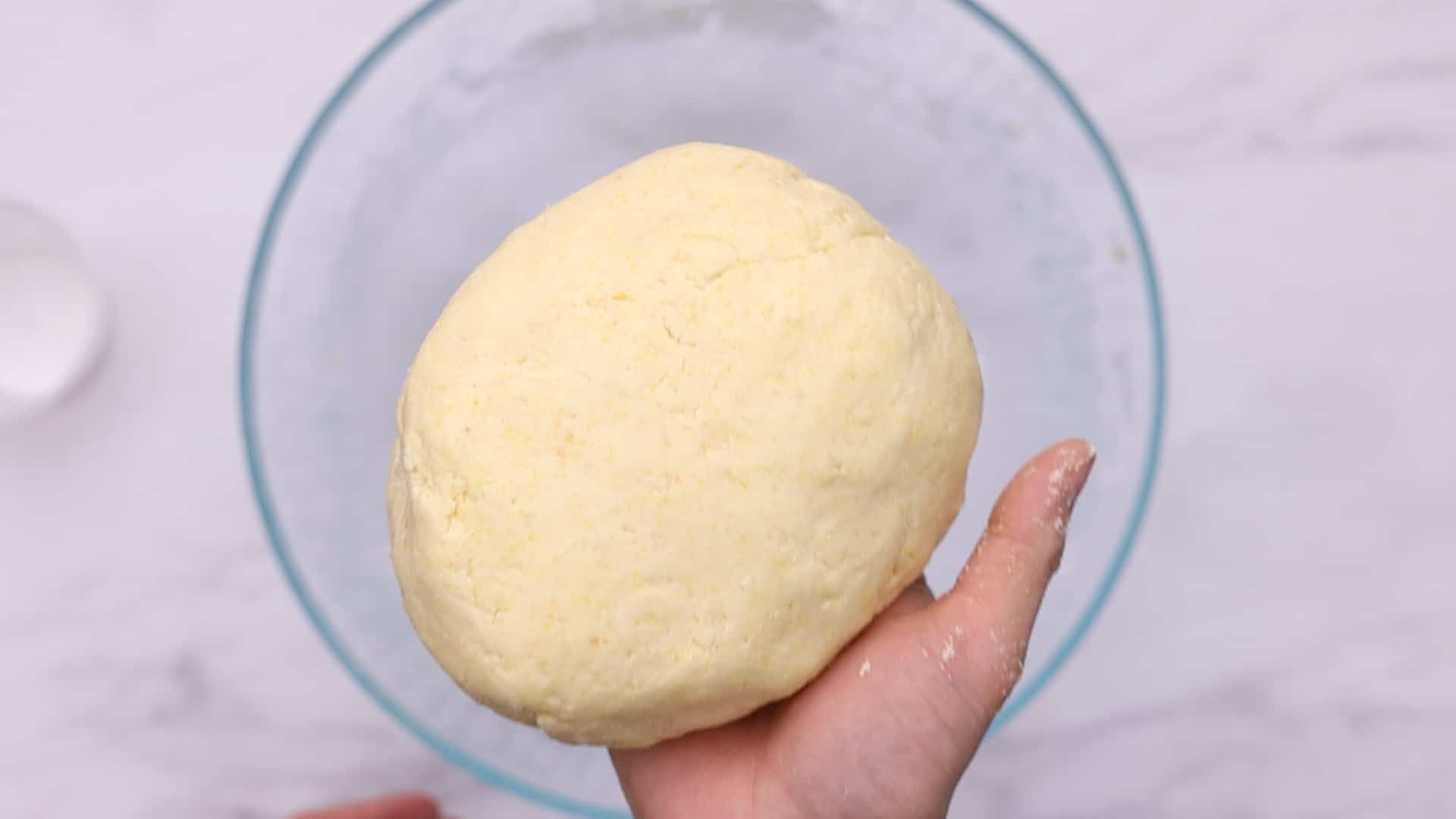 Chipa con Guayaba 17 knead until dough is homogeneous.