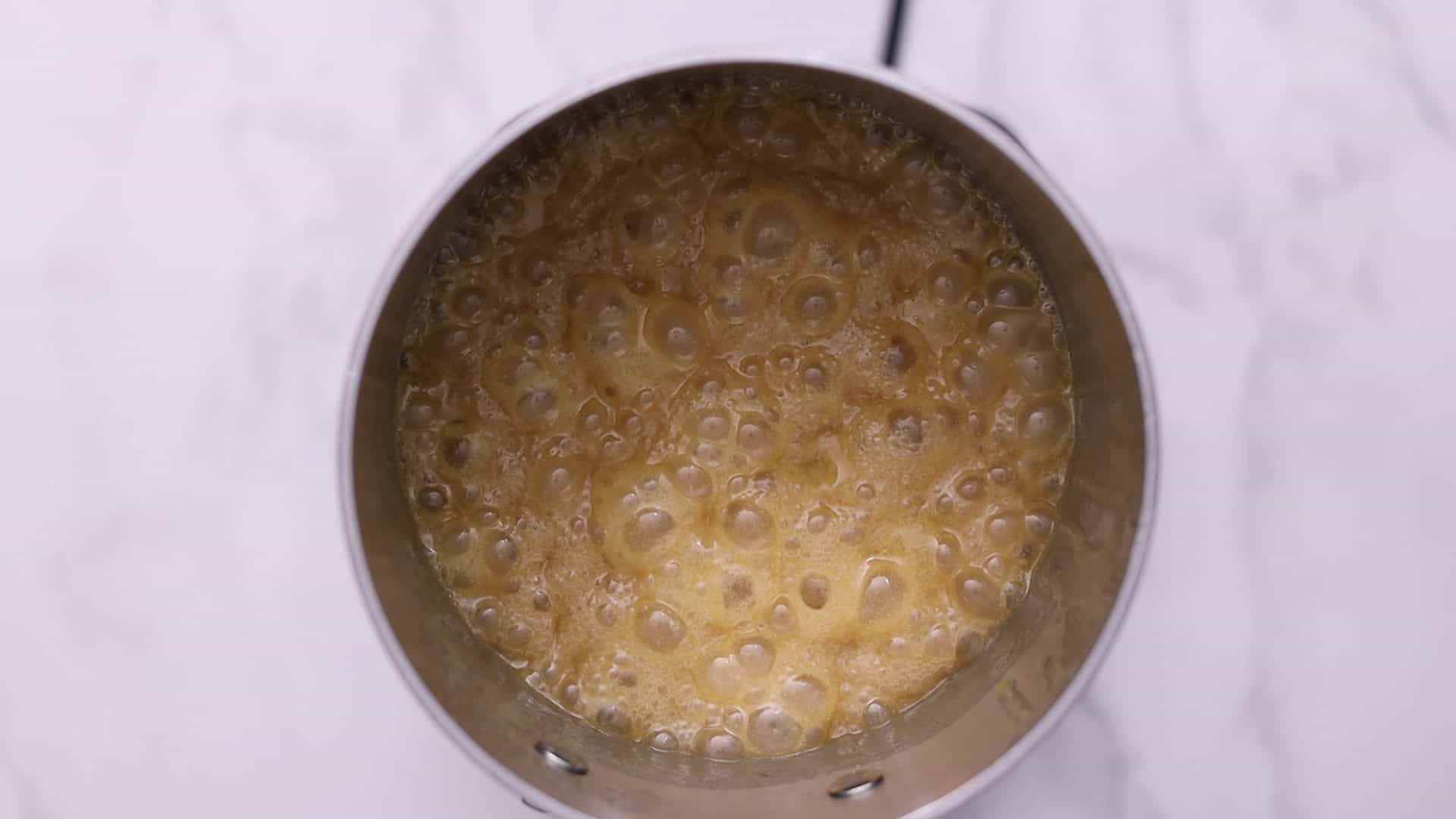 Bring the sauce to a boil over medium heat