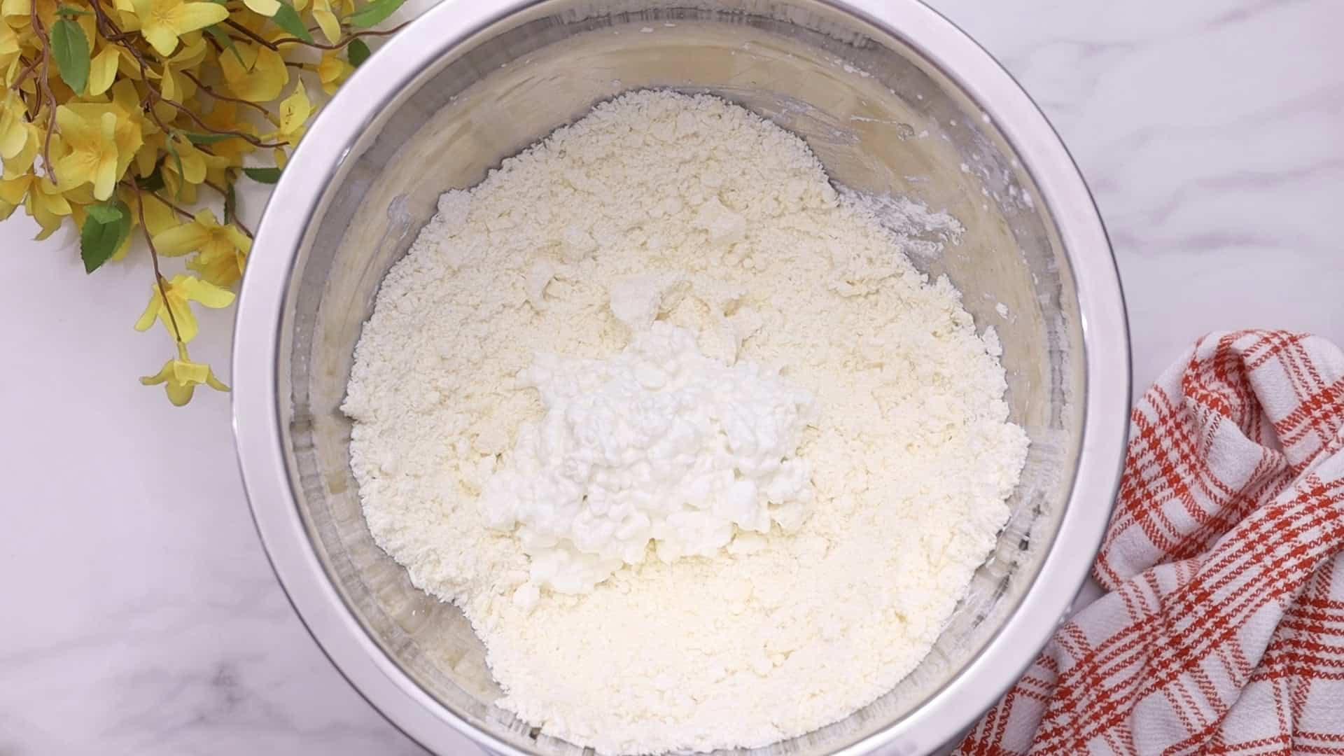 Add cottage cheese