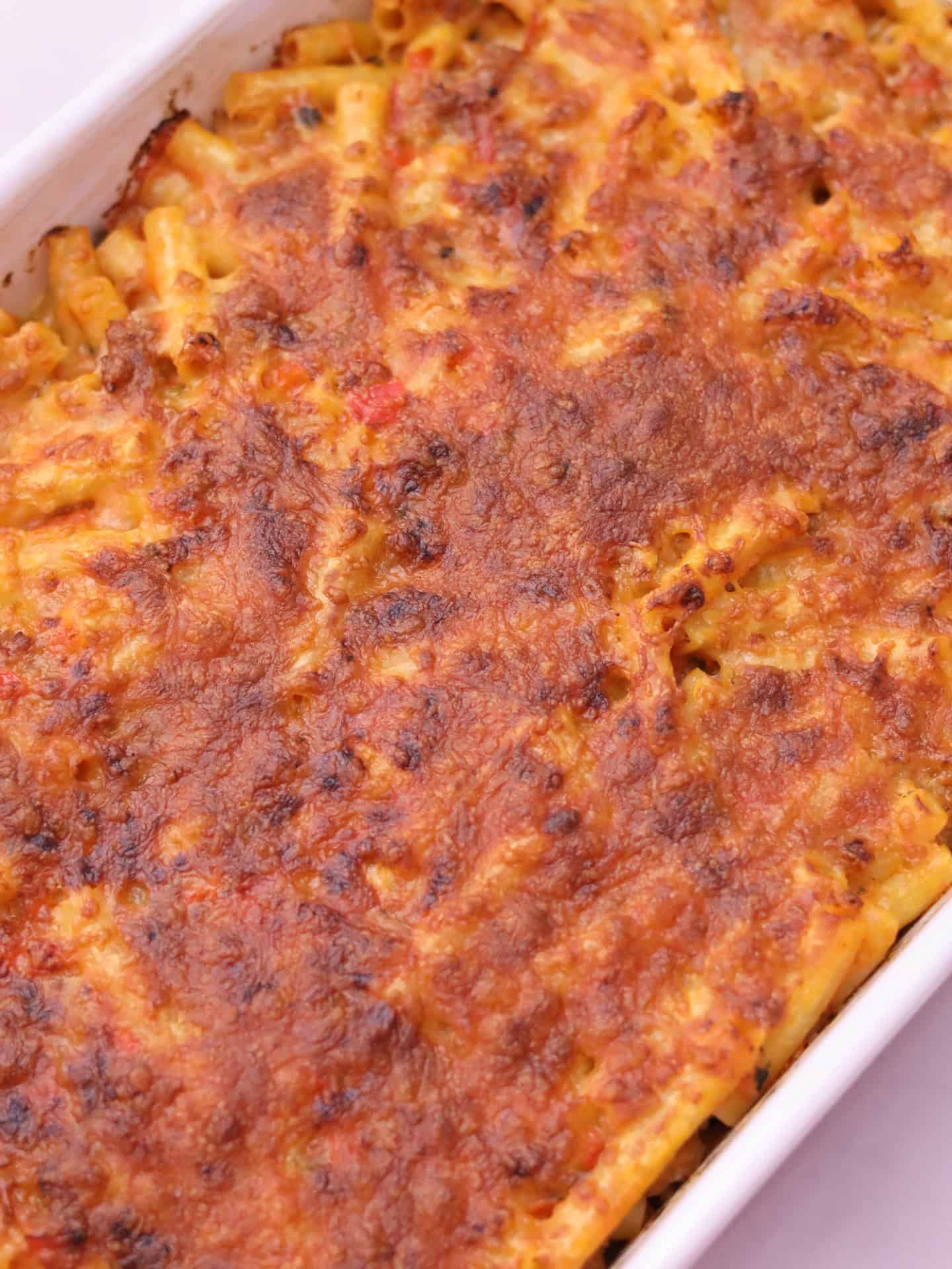 Ziti al Horno con Chorizo