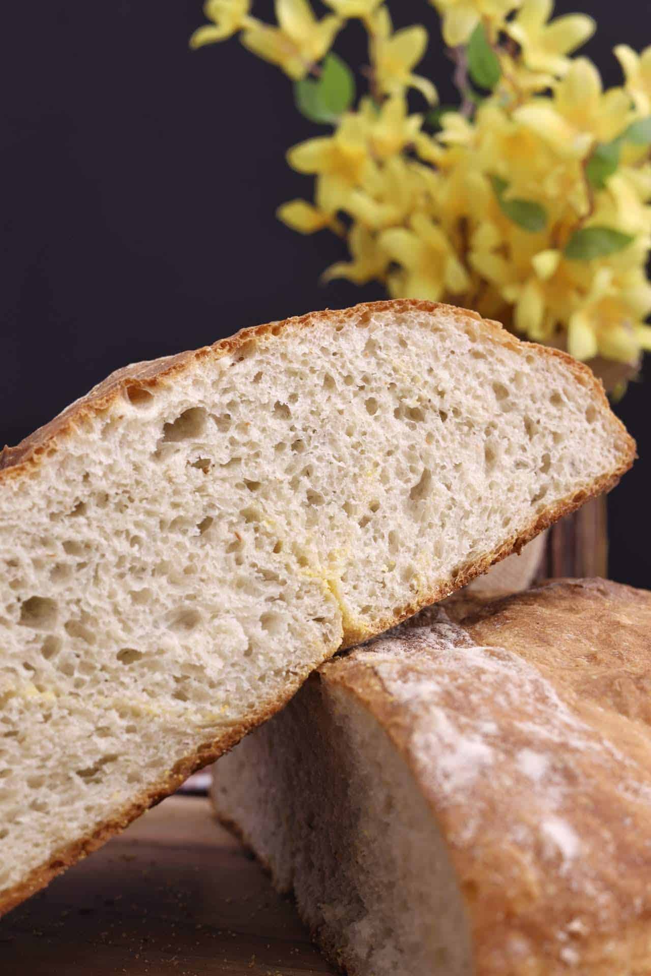 Pan sin Amasar Easy No-Knead Bread (4 Ingredients)No-Knead Bread (4 Ingredients)