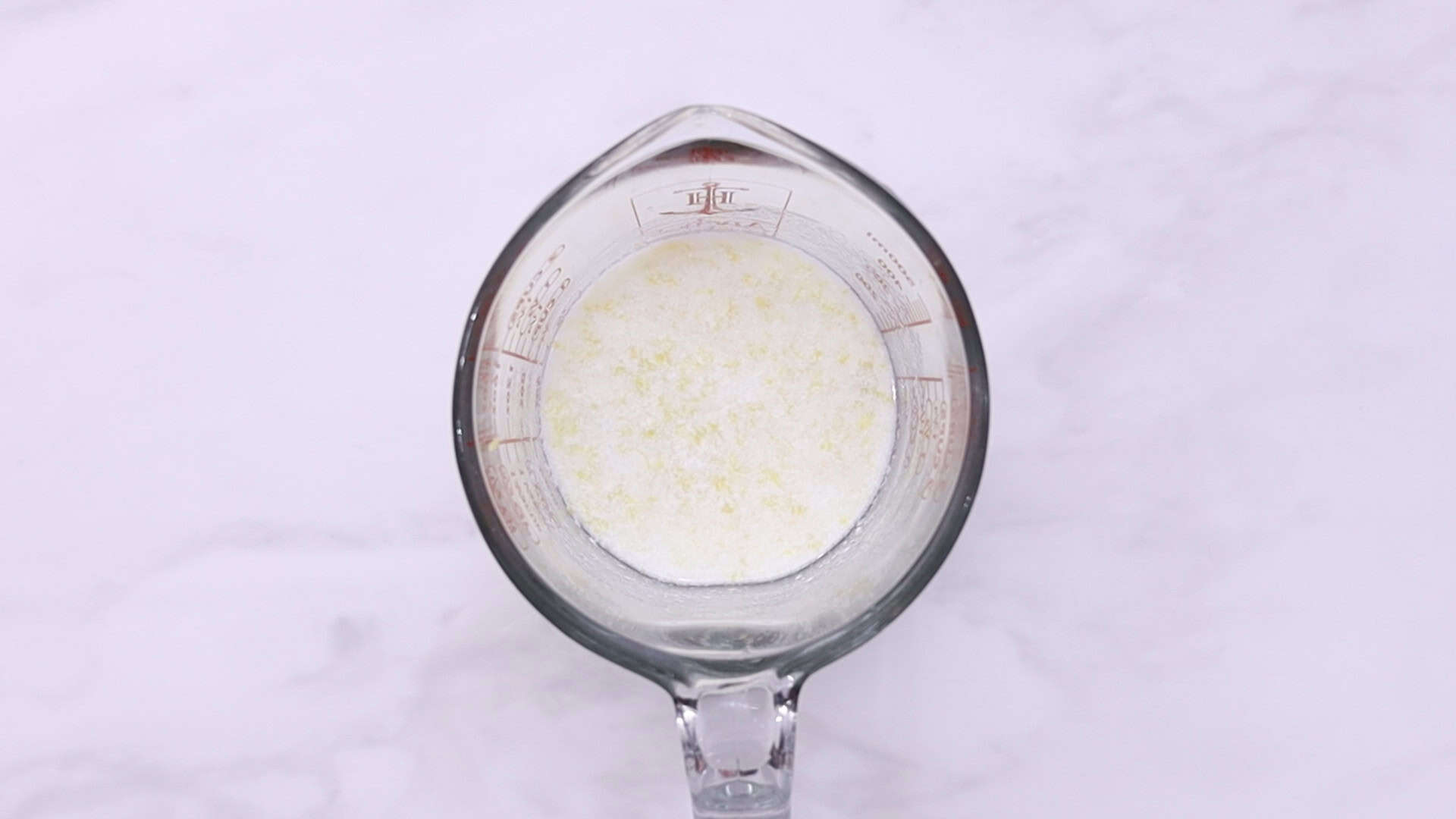 Mix milk, lemon zest, and juice; let sit for 10 minutes. 4/4