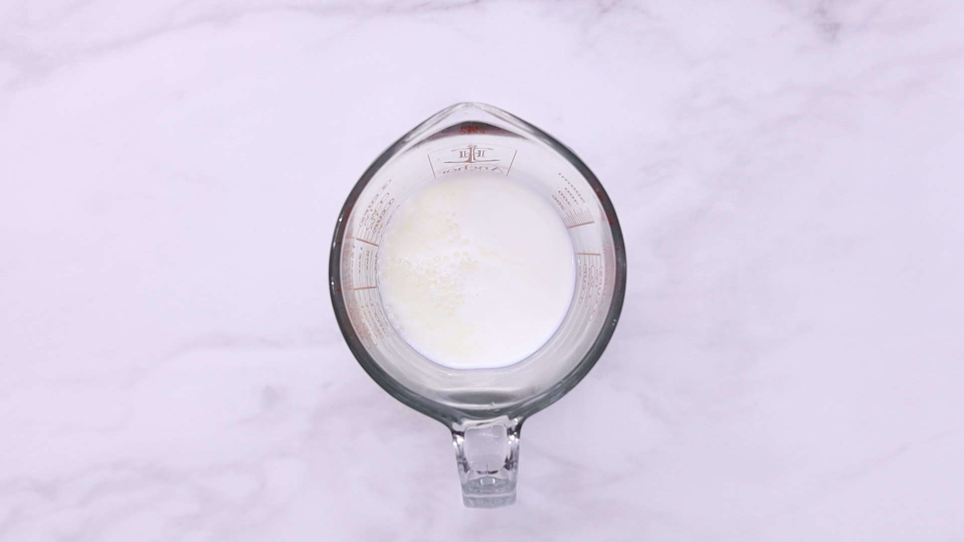 Mix milk, lemon zest, and juice; let sit for 10 minutes. 2/4