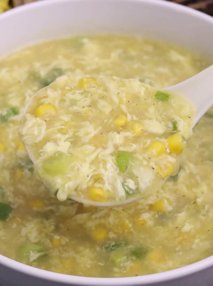 Corn Egg Drop Soup