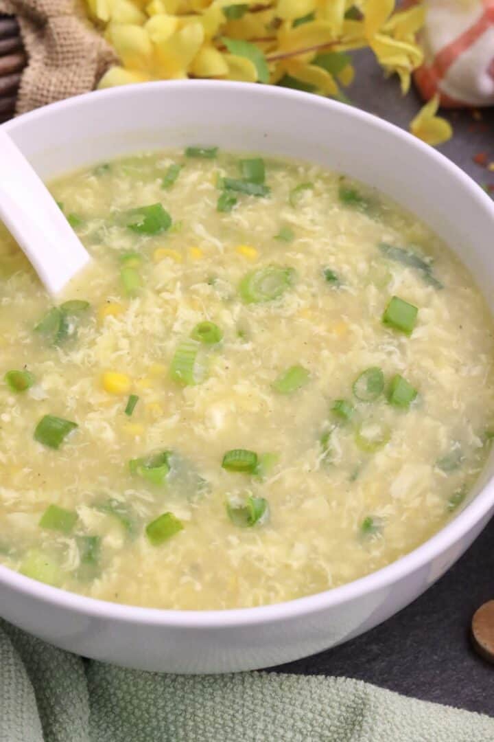 Corn Egg Corn Egg Drop Soup