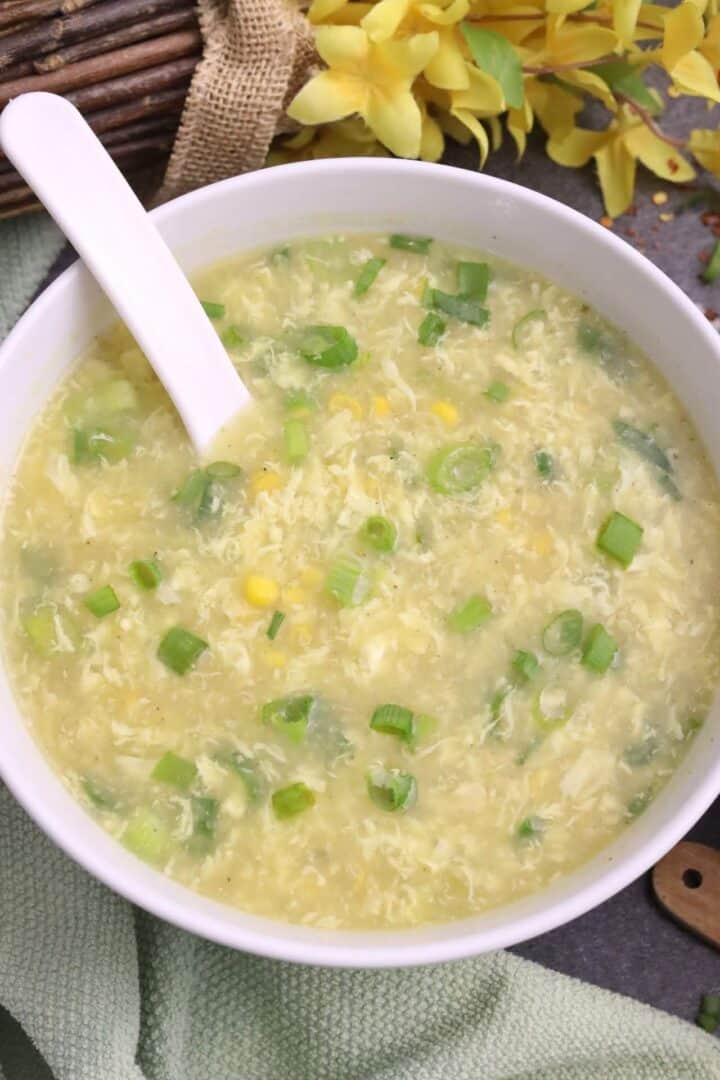 Corn Egg Soup Recipe