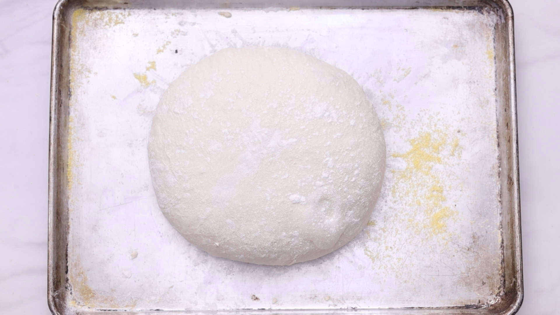 Pan sin Amasar 18 Flour dough