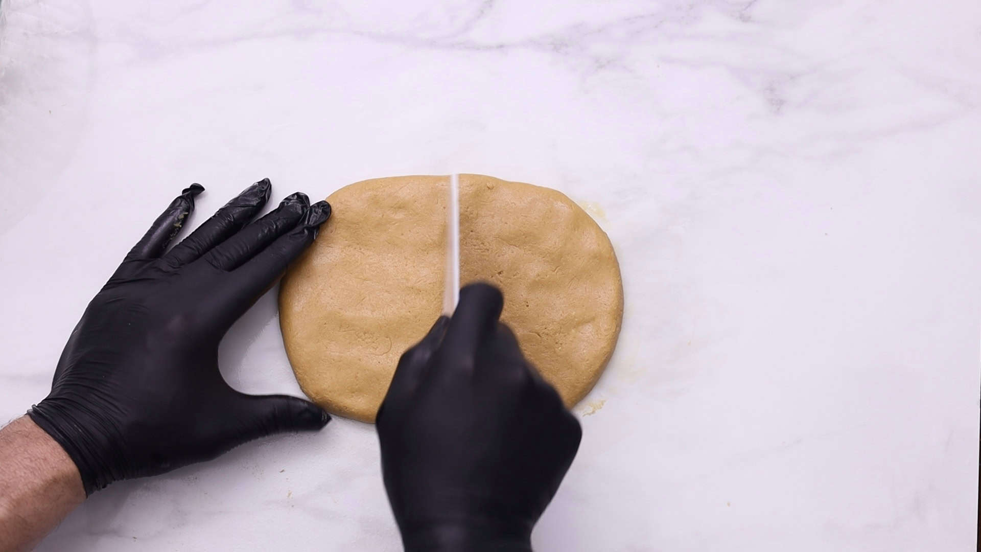 Press dough into an 8x6-inch rectangle