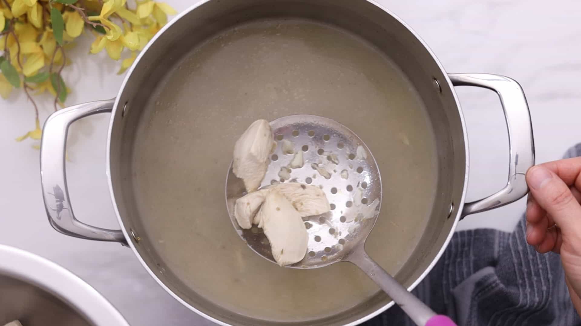 Easy Make-Ahead Chicken Fillings ( 2 WAYS ) 13 Save boiled water