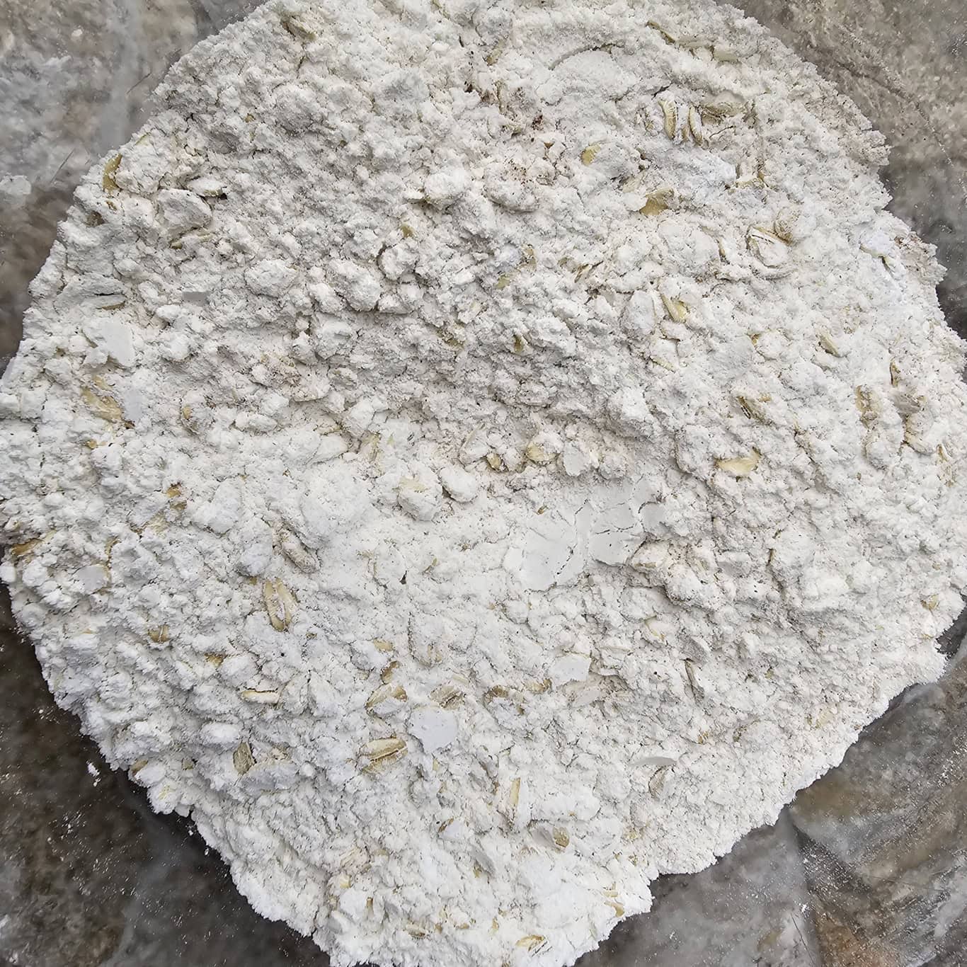dry ingredients for cookies
