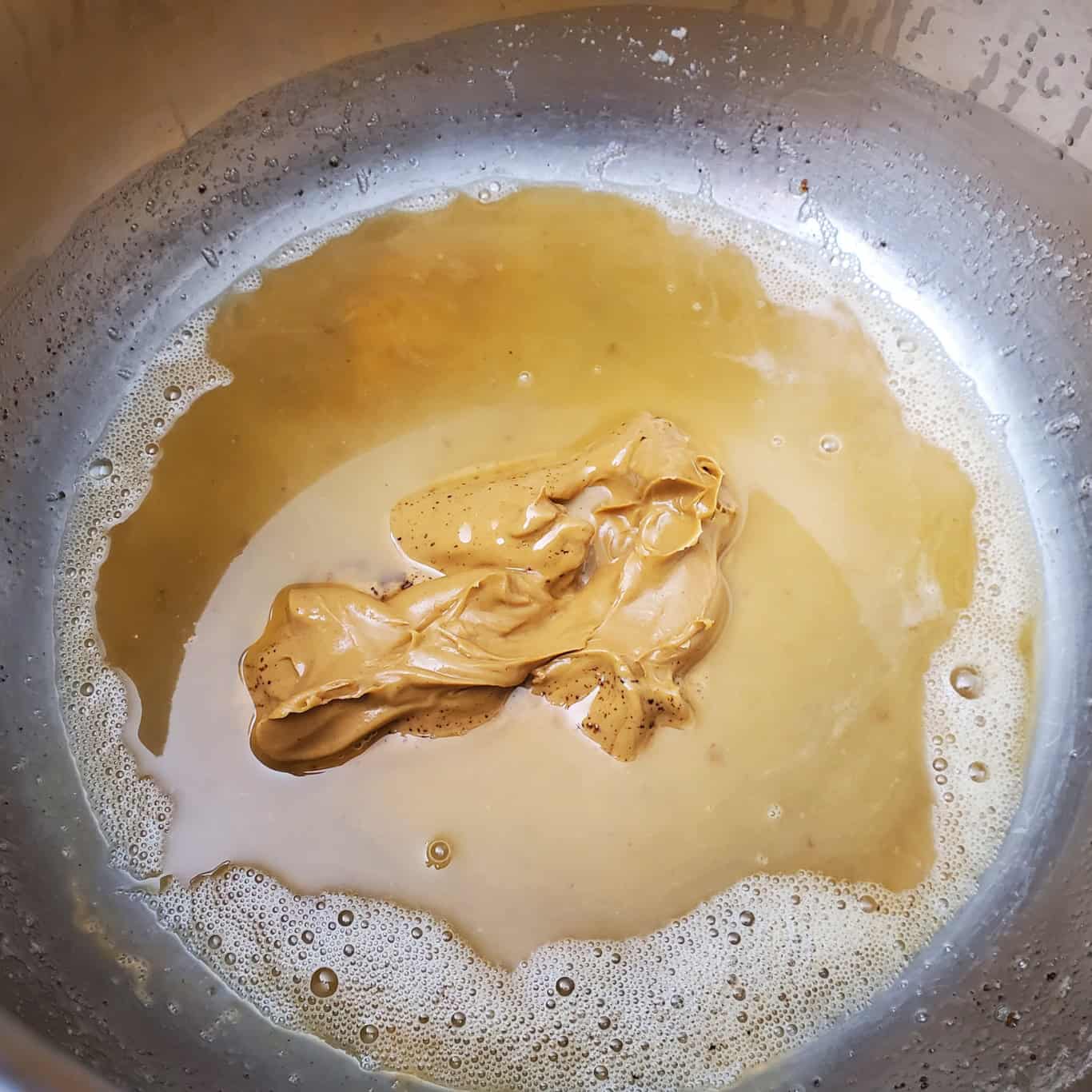 Brown Butter with peanut butter