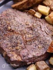 Easy Broiled Ribeye Steak