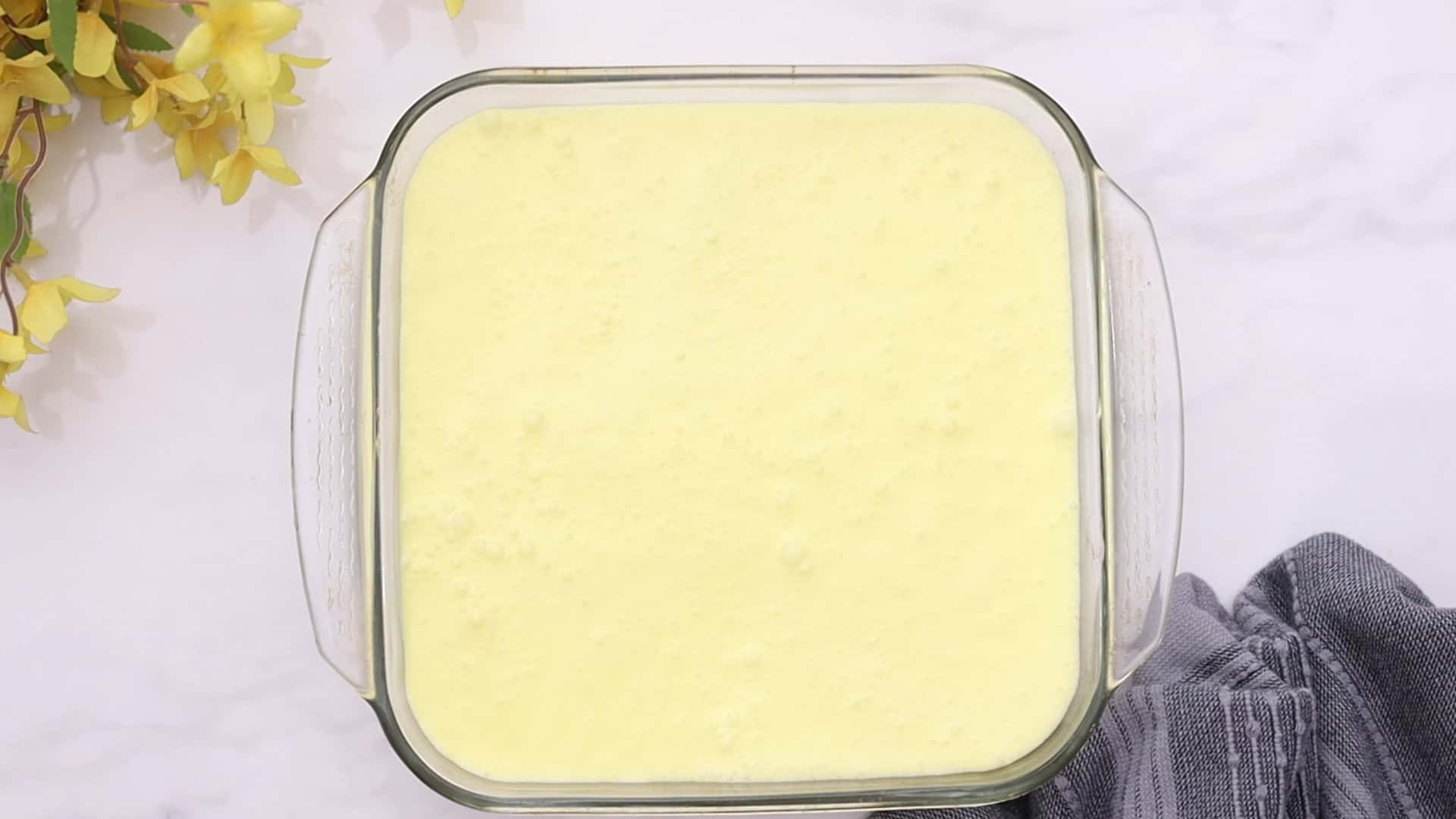 Pour into a dish or individual jars. afterwards