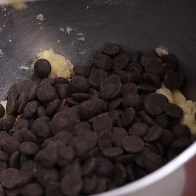 Stir in chocolate chips