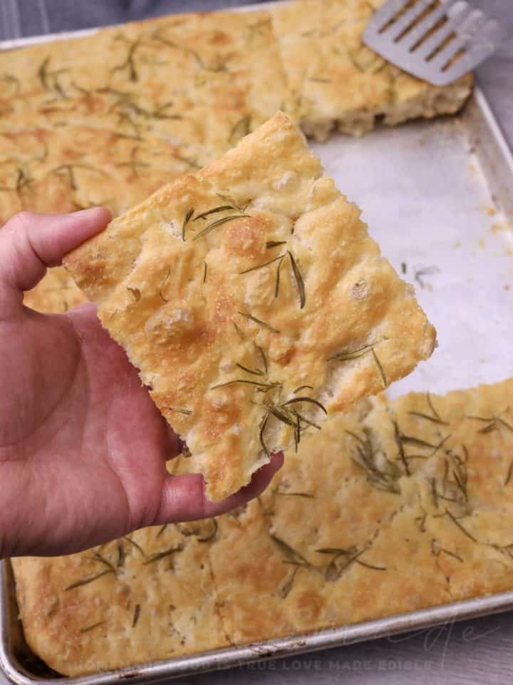 Easy No-Knead Focaccia