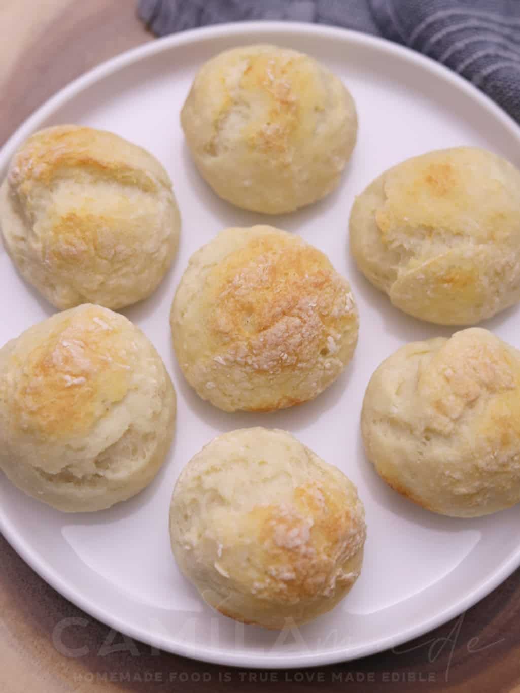 Easy. 2 Ingredients Dinner Rolls