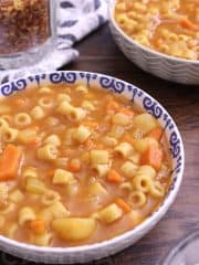 Potato and Pasta Soup