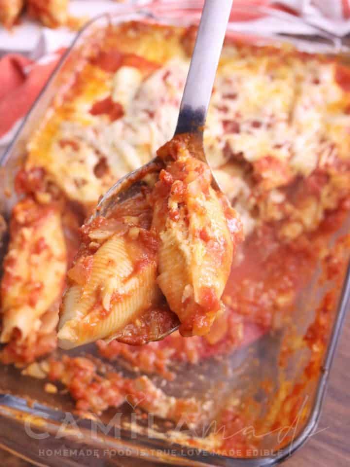 Cheesy Stuffed Shells