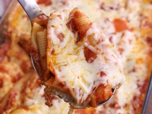 Cheesy Stuffed Shells Recipe