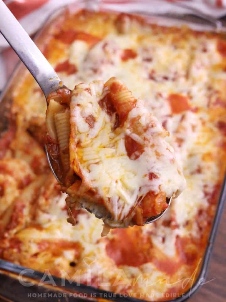 Cheesy Stuffed Shells Recipe