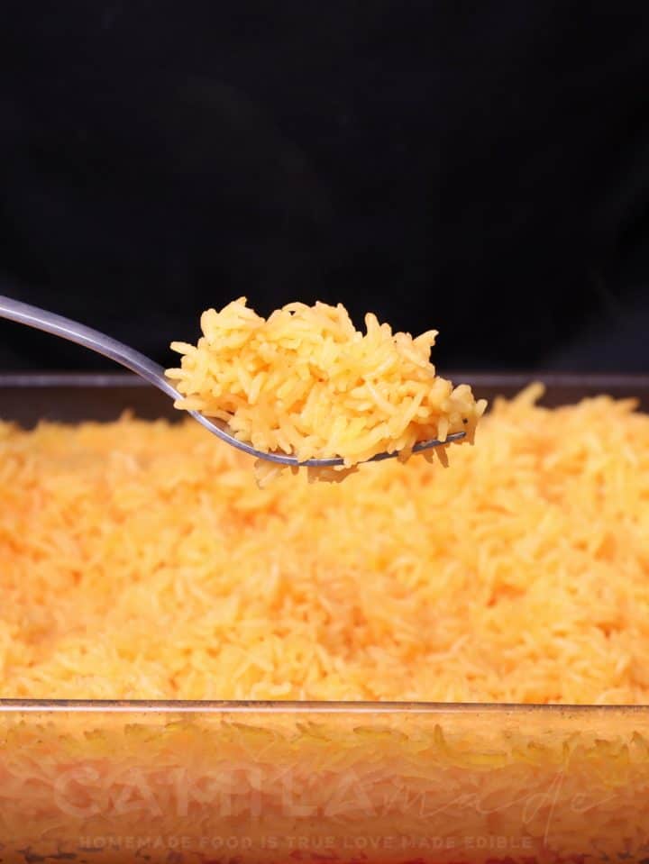 Baked Yellow Rice