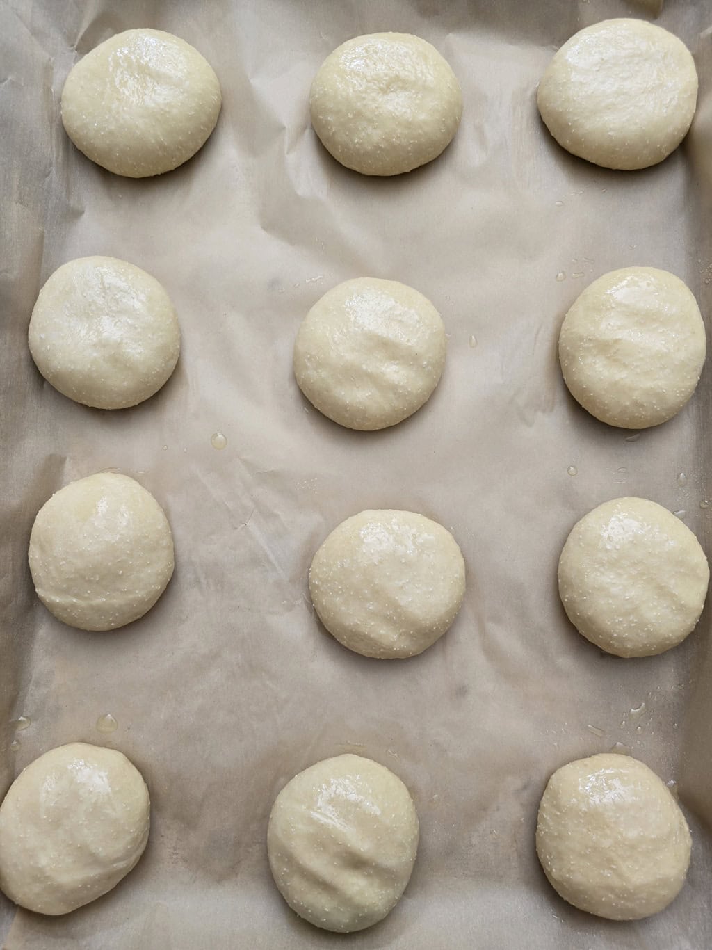 Pancitos in the Baking Sheet