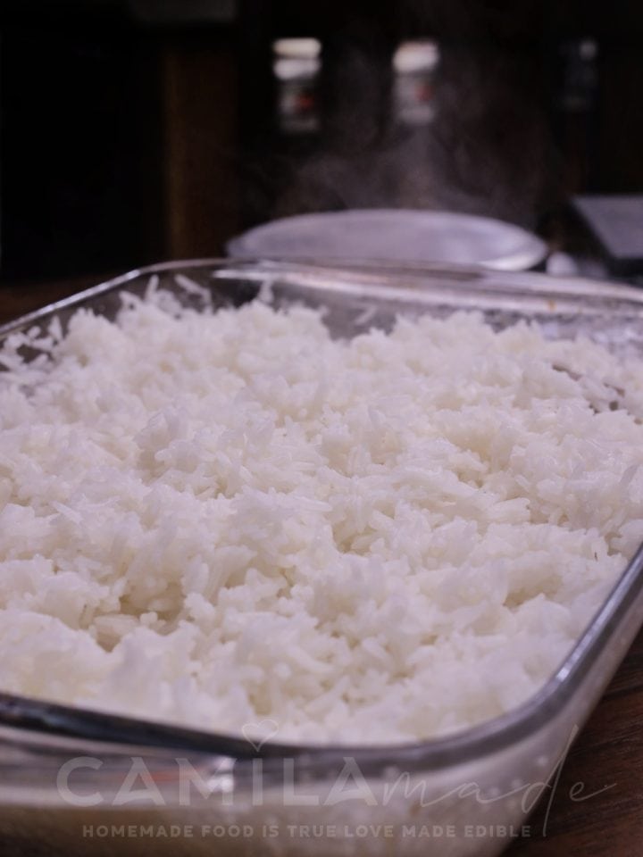 The Best Baked White Rice