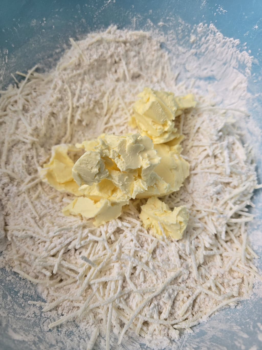 Butter, Cheese, Ground Peanut and Tapioca Starch