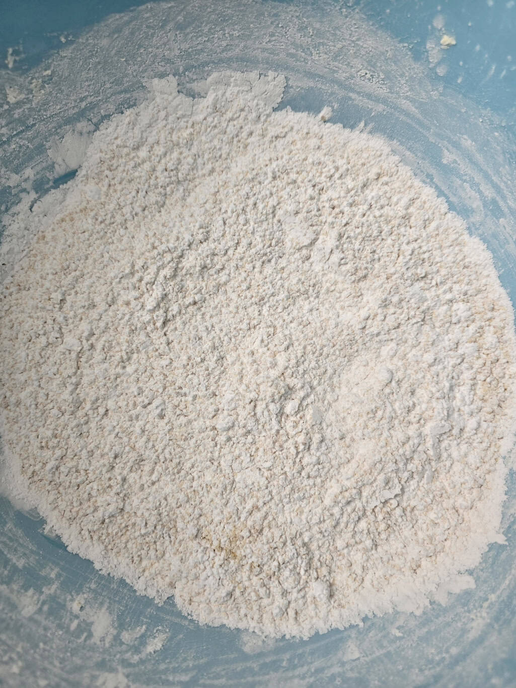 Ground Peanut and Tapioca Starch in a Bowl