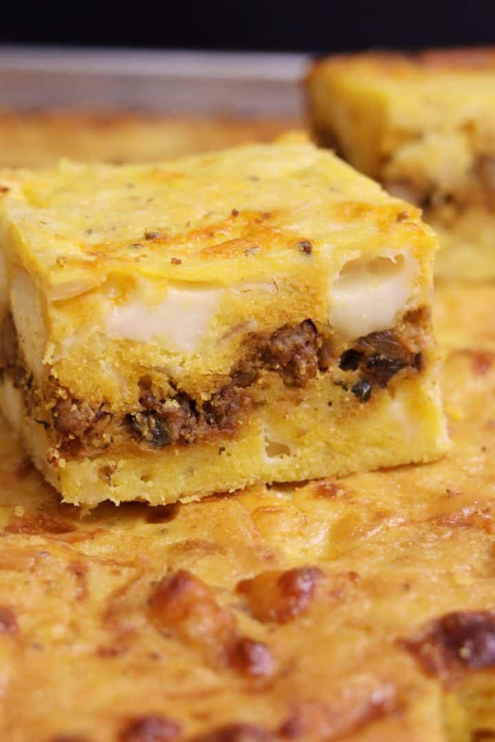 Sopa Paraguaya con Chorizo