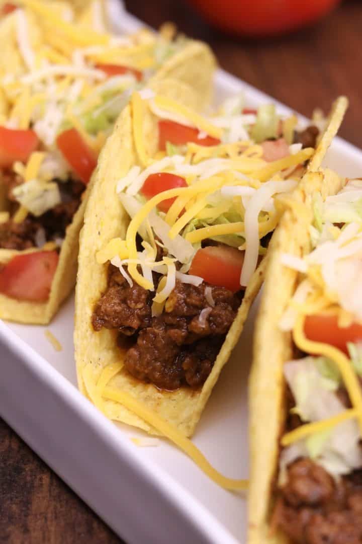 Tacos de Carne Molida 12 Tacos de Carne Molida