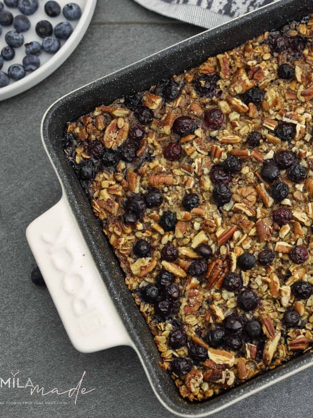 Blueberry Baked Oatmeal 16 Blueberry Baked Oatmeal 3