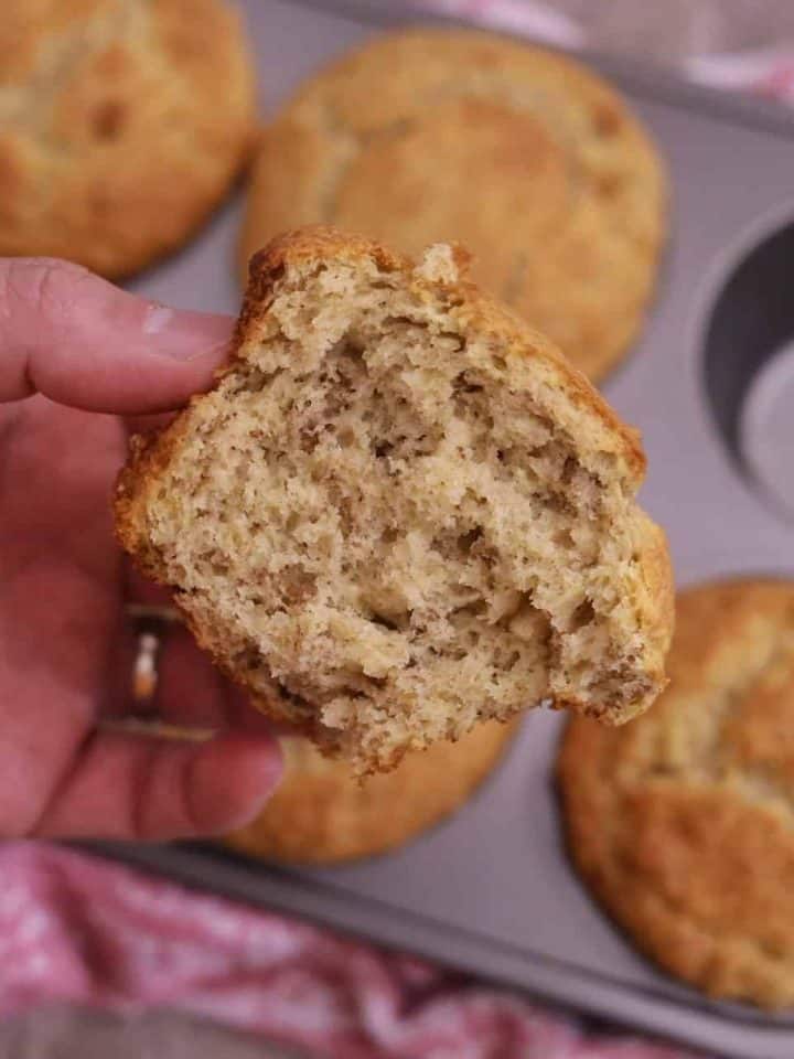 Jumbo Banana Muffins 4