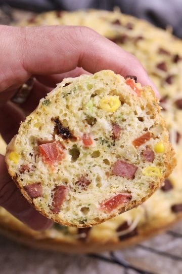 Torta Salada de Chorizo
