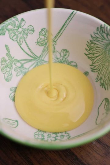 Salsa de Queso in a bowl