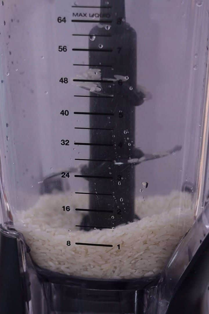 The Best Horchata 10 Rice in blender