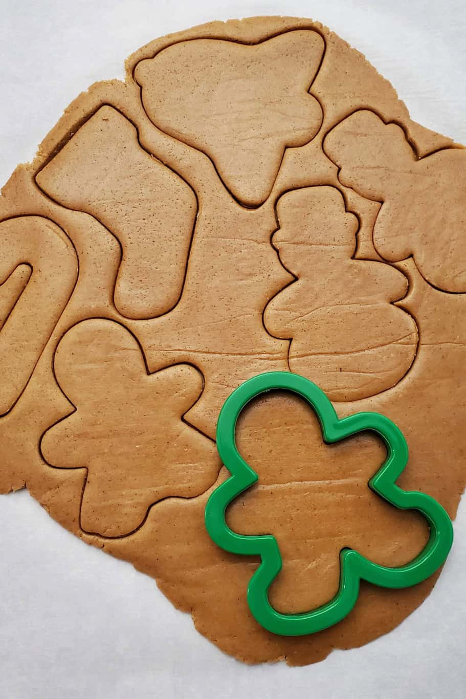 Cutting Galletas de Jengibre