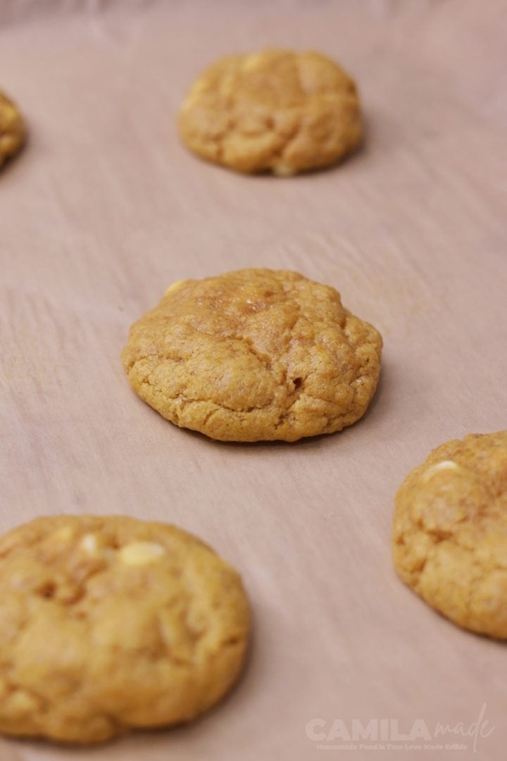 Galletas de Calabaza in a sheet pan