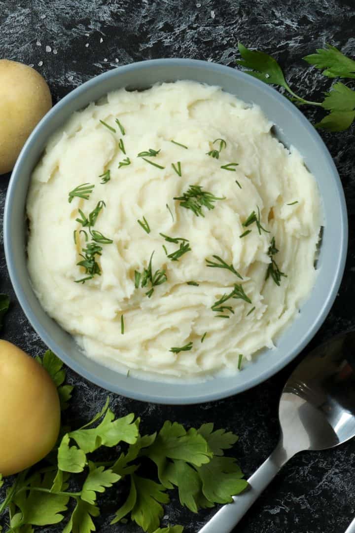 Puré de Papas in a bowl