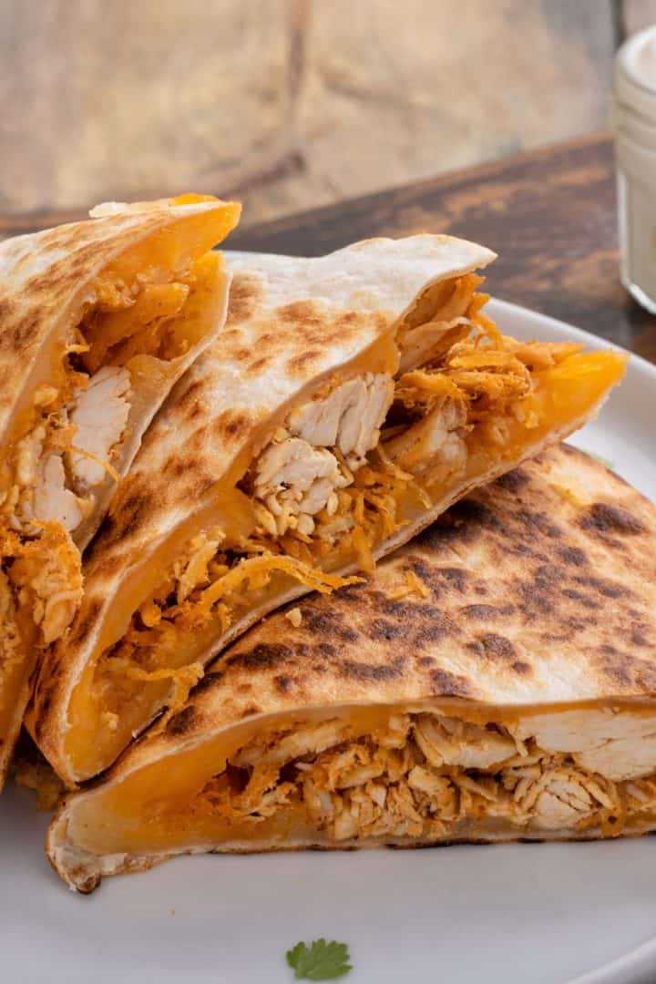 Quesadilla de Pollo Casera