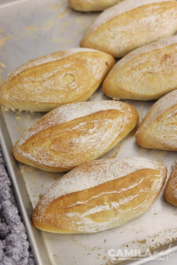 Pan Francés in a sheetpan