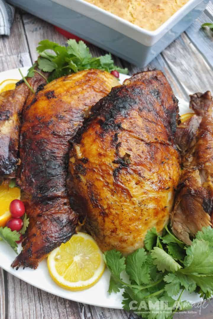 Pavo al Horno 10 Pavo al Horno in a plate