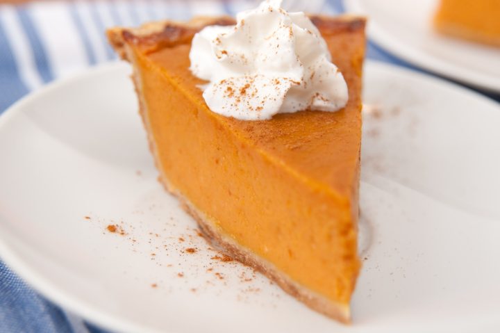 Pay de Calabaza 7 Pay de Calabaza with a whipped cream