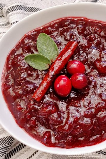 Salsa de Arándanos