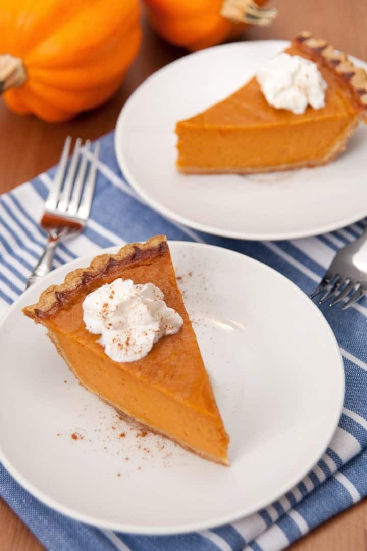 Pay de Calabaza 8 Slice of Pay de Calabaza