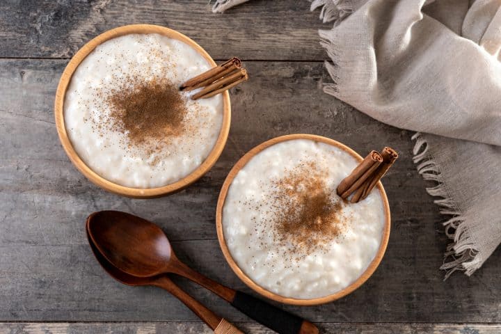 Arroz con Leche Without Condensed Milk top view