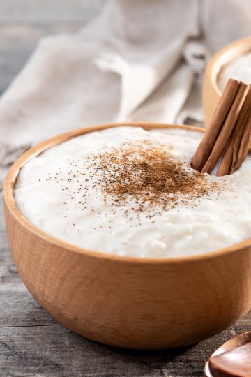 Arroz con Leche Without Condensed Milk with cinnamon
