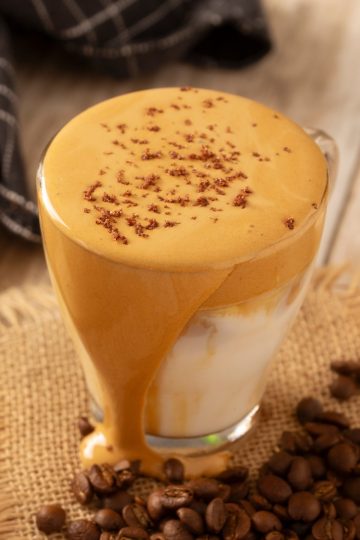 Cappuccino Cremoso (Cappuccino Dalgona)