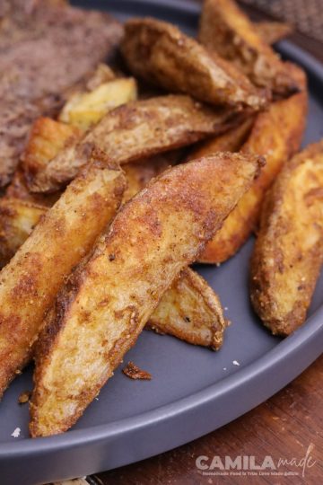 Papas al horno picantes